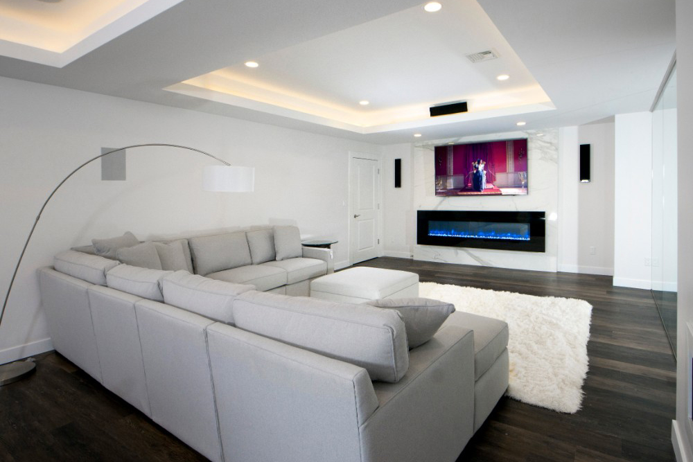 modern family room